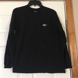 Black Reebok long sleeved boys tee